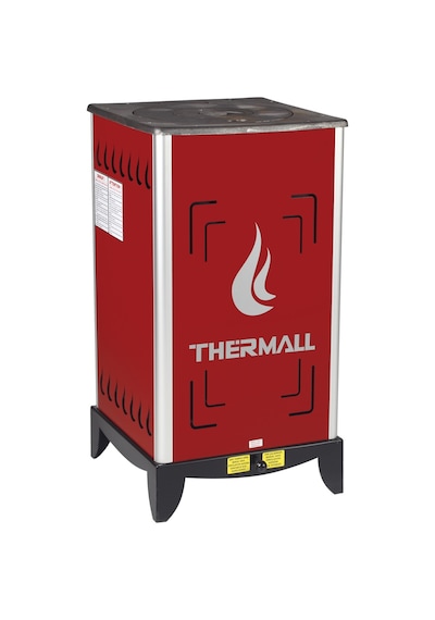 Thermall T-15 Ks Kovalı Fanlı Kalorifer Sobas-15.000 Kcal-17.4 Kw