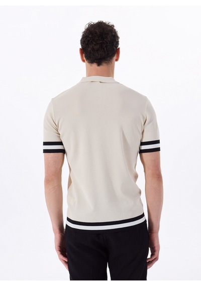 Fabrika Comfort Bej Erkek Regular Fit Jakarlı Kazak Fc5sm-kzk 2567