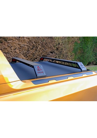 Omsa Isuzu D-max Dakar Kasa Üstü Ara Atkı 2 Parça Siyah 130-177cm 2012-2019 Arası
