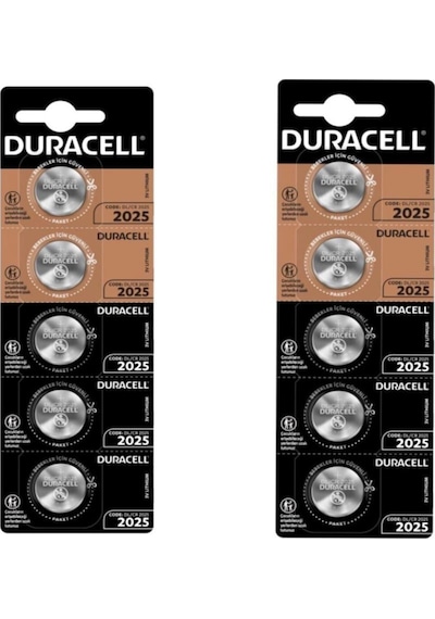 Duracell DL/CR 2025 3V Lityum Pil 5 x 2'li