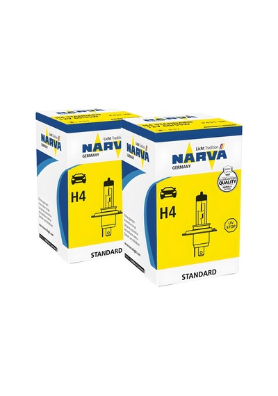 Narva H4 Far Ampulü 2 Adet 12v 60/55w