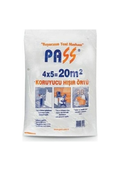 20-m2 Hışır Şeffaf Koruyucu Örtü Bx40