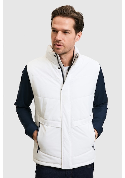 U.S. Polo Assn. U.s. Polo Assn. Erkek Beyaz Yelek Dokuma 50318825-vr013