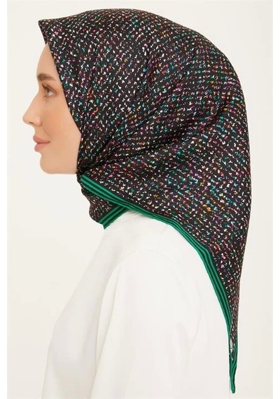 Armine Twill İpek Eşarp 23ka9013 05 Siyah