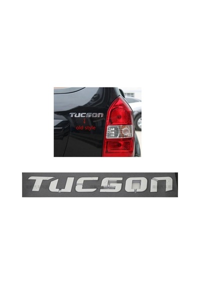Hyundai Tucson Abs Krom Bagaj Yazı Ithal Car Luggage Lettering Logo