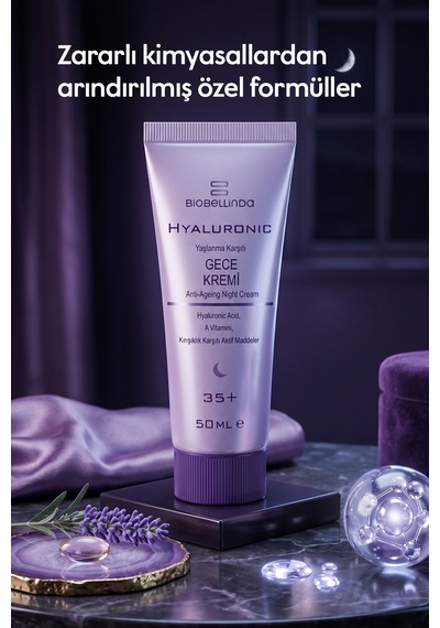 Hyluronic Yaşlanma Karşıtı Gece Kremi 35+ 50 Ml
