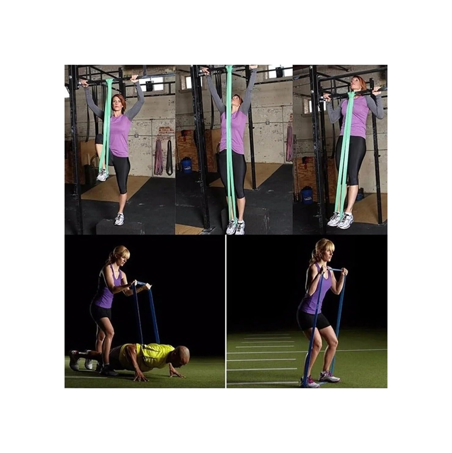15 Kg Active Sert Loop Direnç Bandı Süper Loop Bandı Egzersiz Direnç Lastiği