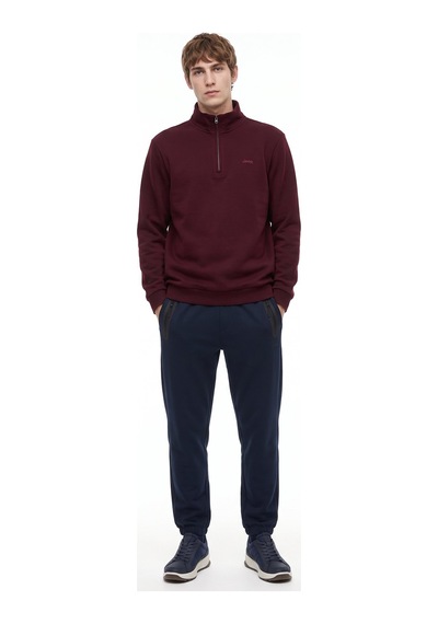Jeep Bordo Erkek Sweatshirt J5wm-swt7222