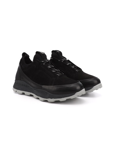 Gönderi(R) Erkek Siyah Bağcıklı Hakiki Deri Comfort Sneaker Ddma74202211 Siyah