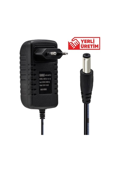 Weko 12.6 Volt 1 Amper 5.5 X 2.5 Uçlu Şarjlı Matkap Adaptörü