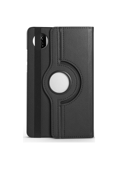 Honor Pad X7 2025 8.7 Jms-w09-jms-l09 Uyumlu 360 Dönebilen Standlı Pu Deri Tablet Kılıfı - Siyah - T40596