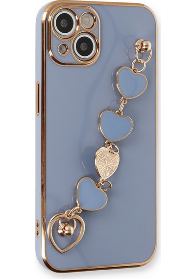 Apple Uyumlu   iPhone 14 Kılıf Esila Silikon - Gri