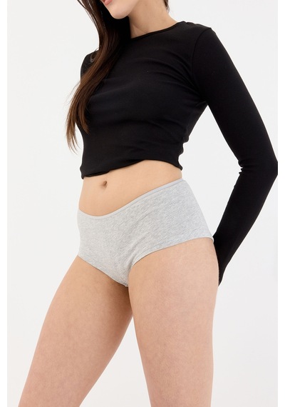 Air Gri Boyshort Külot Gri