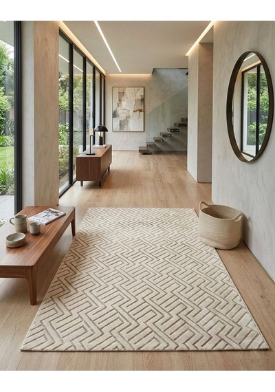 Carpet Gold Kesme Halı Yolluk Salon Hol, Koridor Mutfak Yıkanabilir Jel