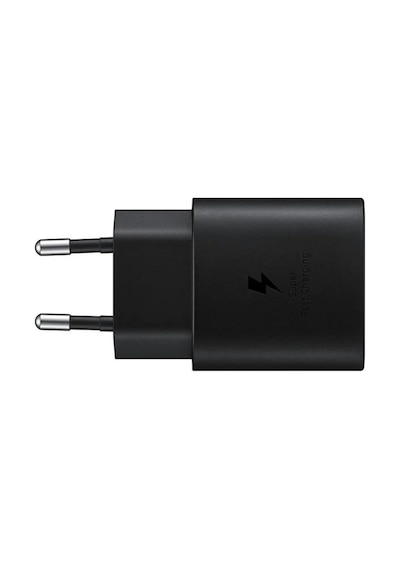 Samsung Uyumlu Ta800 Type-C Hızlı Şarj Aleti Kablo Set 25W Siyah (486519157)