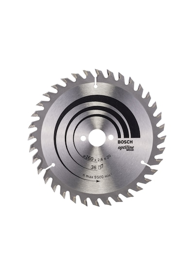 Bosch Optiline Wood 160 x 20/16 MM 36 Diş Daire Testere Bıçağı - 2608640597