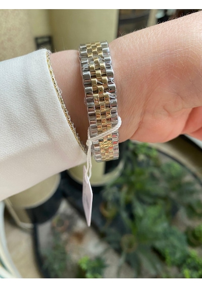 Momentus Ss249t-02sg Çelik Altın/çelik 34 Mm Kadın Kol Saati