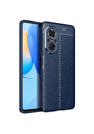 Huawei Nova 9 Se Kılıf Deri Görünümlü Renk Atmayan Dayanaklı Silikon Kapak Niss