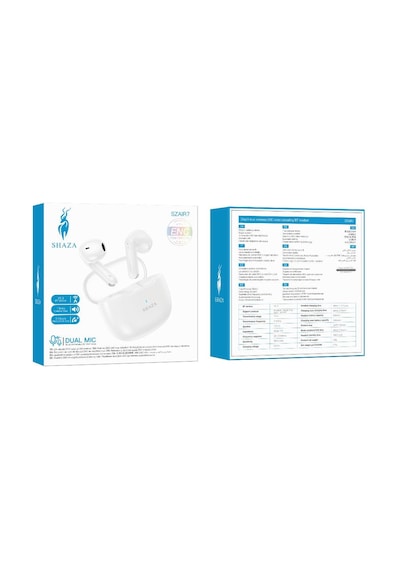 Shaza Air7 TWS Bluetooth 5.3 ENC 4 Mikrofonlu Kulak İçi Kulaklık