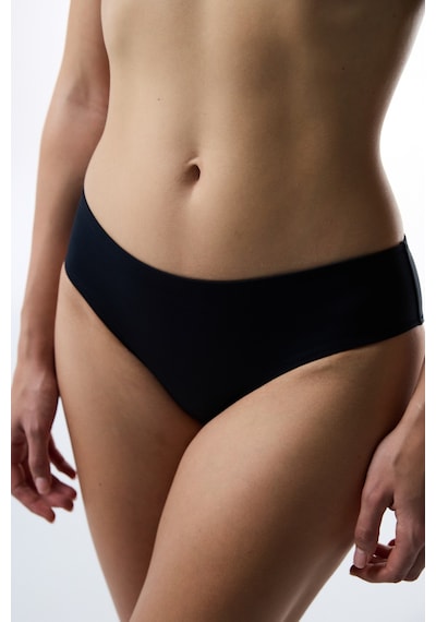 Penti Siyah Hipster Orta Bel Bikini Altı