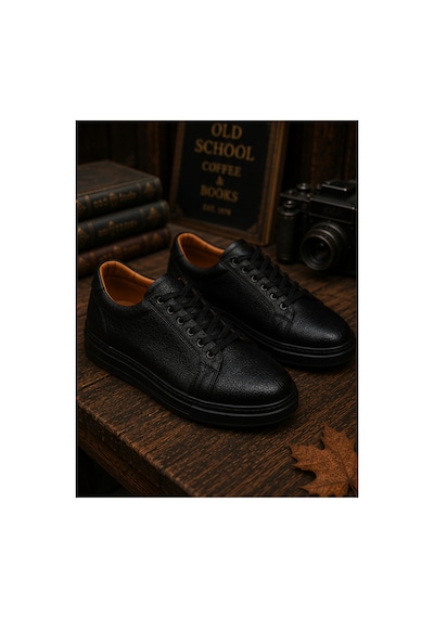 Genel Markalar Erkek Fermuarlı Casual Sneaker Suni Deri Günlük Spor Ayakkabı Old School Tasarım Siyah / Taba 40-44 Siyah Genel Markalar Erkek Fermuarlı Casual Sneaker Suni Deri Günlük Spor Ayakkabı Old School Tasarım Siyah / Taba 40-44 Siyah