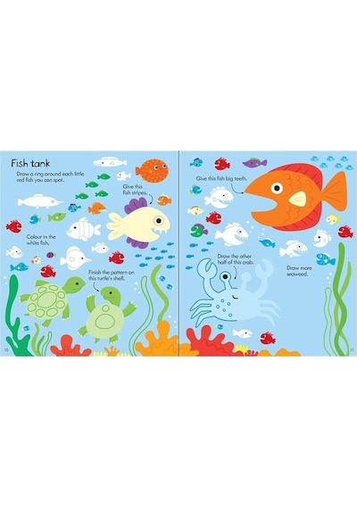 The Usborne Little Children'S Activity Book 4+ Yaş