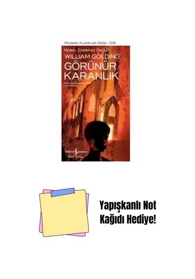 Görünür Karanlık Sert Kapak + Yapışkanlı Not Kağıdı