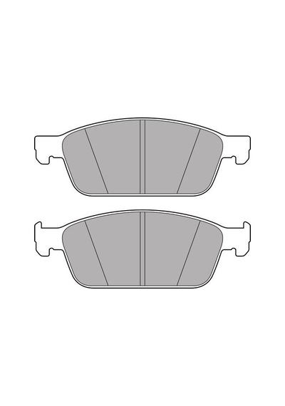 Delphi Lp2495 Ön Fren Balatası 2.0tdcı Kuga 2.0tdcı 07-mazda Iıı Mazda V Volvo C30 C70 Iı S40 Iı V49 Bv612k021ac