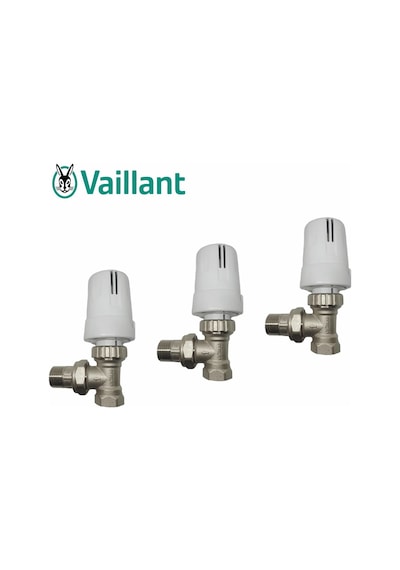 Vaillant Köşe Termostatik Radyatör Vanası 1/2" (3'Lü Paket)