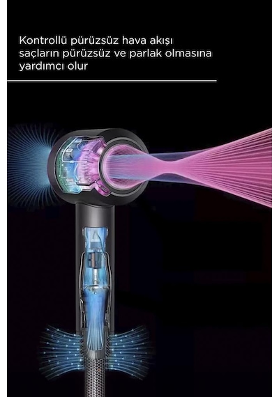 Torima H5 Pembe Güçlü Saç Kurutma Makinesi Saç Şekillendirici