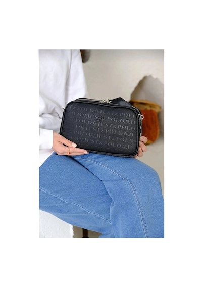 Just Polo Kadın El Ve Omuz Çantası 440113mh Siyah Düz 54561062