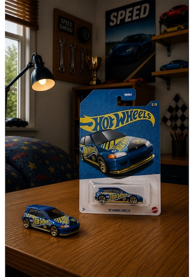 Hot Wheels '92 Honda Civic Eg Oyuncak Araba Çok Renkli
