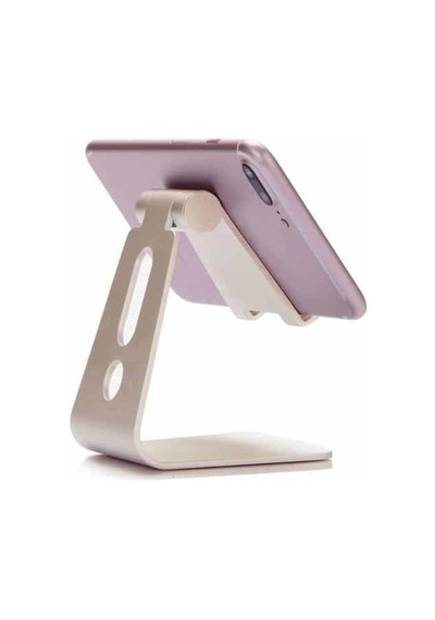 Metal Telefon Tablet Stand Masaüstü Ayarlanabilir Dock Standı