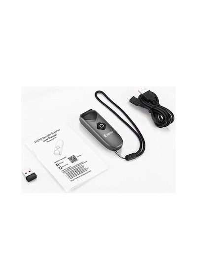 Eyoyo 1d 2d Qr Barkod Tarayıcı, Mini Barkod Okuyucu, 3'ü 1 Arada Usb Kablolu/bluetooth