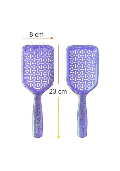 Brush Orijinal Detangler Saç Fırçası Stitch - Ultra Yumuşak Intelliflex Kıllar - Dolaşık Açıcı Fırça Tüm S Genel