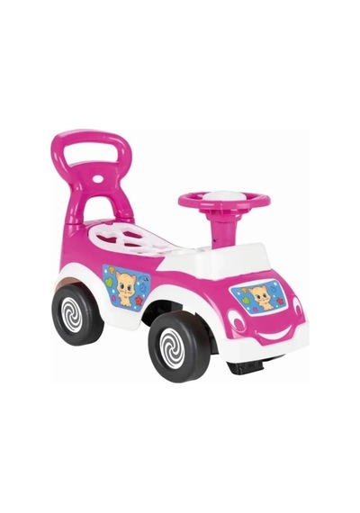 Bul-tak İlk Arabam - Çocuk İlk Adım Ve Bultak Oyuncak Eğitici 52 Cm Aktivite Arabası Pembe