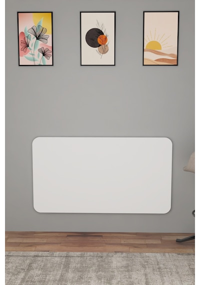 Katlanabilir Duvara Monte Masa - 50x90 Cm Ofis, Ev Çalışma Masası Beyaz