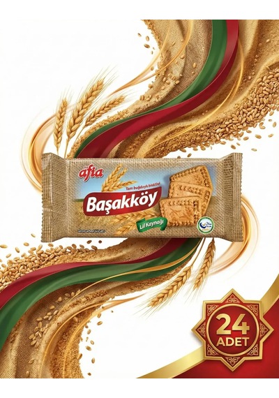 Afia Başakköy Tam Buğdaylı Bisküvi 3x110 Gr