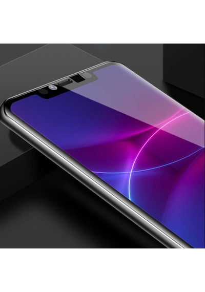 Huawei Mate 20 Pro Zore Süper Pet Ekran Koruyucu Jelatin-Siyah Siyah
