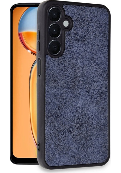 Samsung Uyumlu Galaxy A05s Kılıf Aras Deri Kapak Lacivert