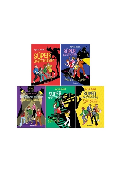 Süper Gazeteciler 5 Kitap Set - Aytül Akal