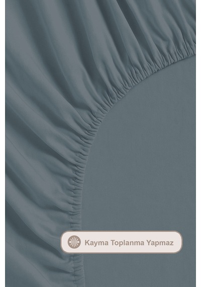 Elart Tiara Nevresim Takımı Çift Kişilik Lastikli Çarşaf %100 Pamuk Ranforce Ahşap Düğmeli 200x220 Cm Yeşil Yeşil