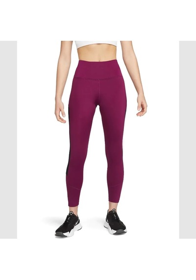 Nike Air Fast Tight Fit 7/8 Running Leggings Dm7487-610 Kadın Spor Tayt Mürdüm