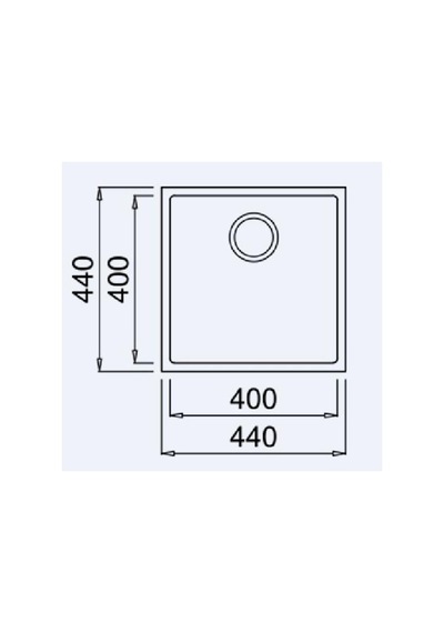Teka Square 40.40 Beyaz Evye + In 995 Beyaz Batarya Set
