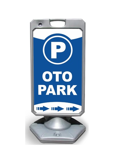 Otopark     Reklam ve Yönlendirme Uyari Dubasi A Tabela Gri