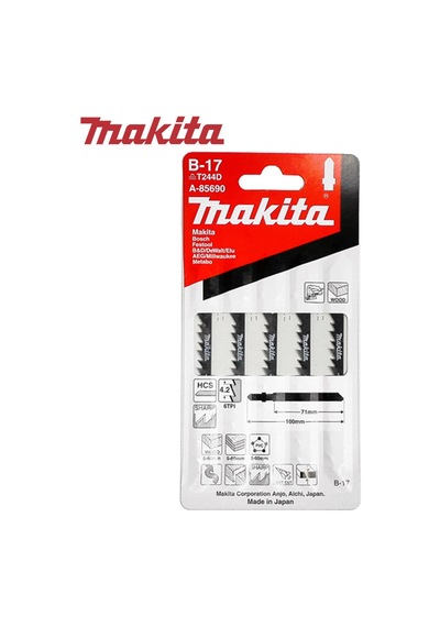 Makita A 85690 Dekupaj Testere B-17 5'Li Paket