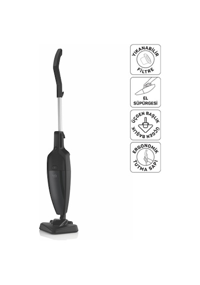Arzum Felix FL492 Polvo Pro 1.5 L Toz Hazneli 800 W Yıkanabilir Filtreli Dikey Elektrikli Süpürge