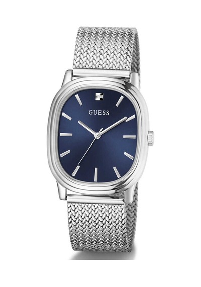 Guess Gugw1124g1 Pırlantalı Erkek Kol Saati Metalik Gri