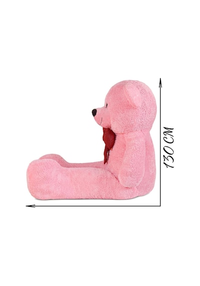 Özgüner Oyuncak 130 Cm Dev Pelüş Ayı, Papyonlu Ve Sevimli Büyük Boy Ayıcık, Yumuşak Sarılmalık Peluş, Sevgi Genel