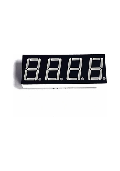 14mm 4 Lü 7 Segment Display Kırmızı Ortak Katot